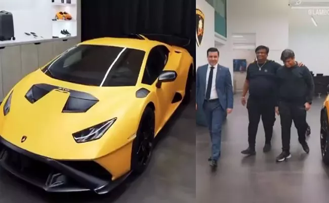 Businessman Gifted His Son A Lamborghini Huracan STO Worth Of Rs 5crs - Sakshi