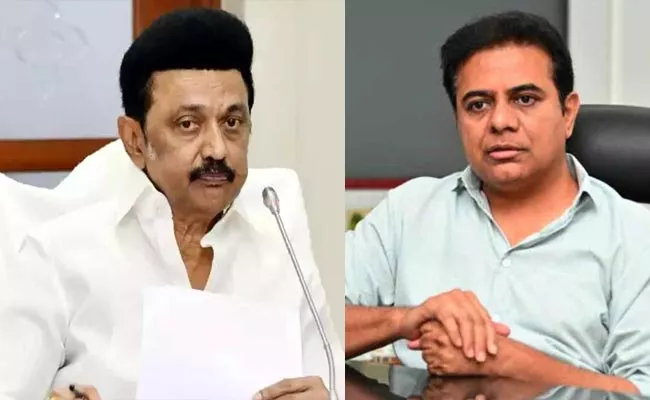 CM Stalin And KTR Reacts Over Attack On CM YS Jagan - Sakshi