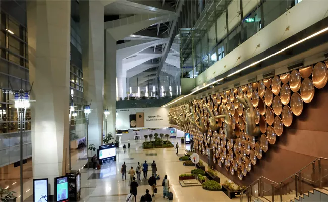 Delhi Airport Ranked Among Top 10 Busiest Airports Across Globe For 2023 - Sakshi