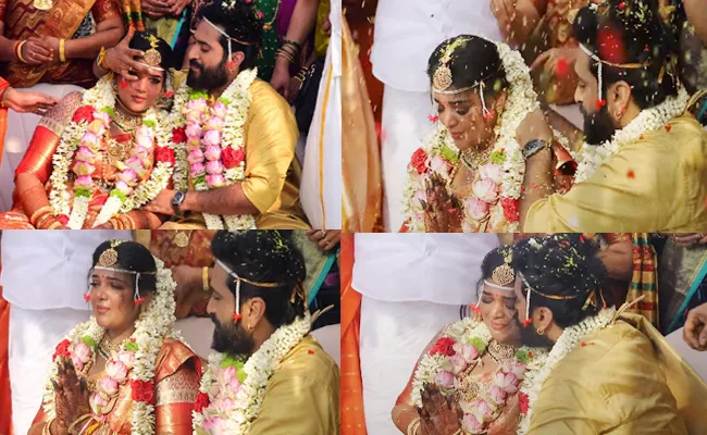 Kollywood Actor Viraat Married to Naveena Shivaji - Sakshi