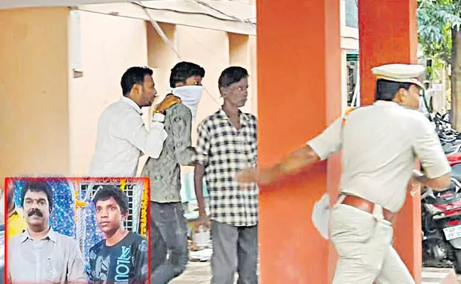 A1 Satish Arrested in CM Jagan Stone Incident - Sakshi