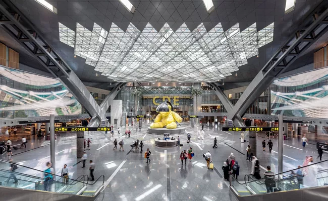 Doha Hamad International Airport as best airport in world - Sakshi