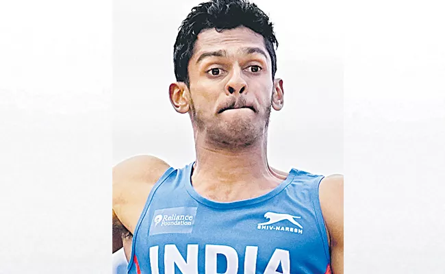 Sreeshankar away from Paris Olympics - Sakshi