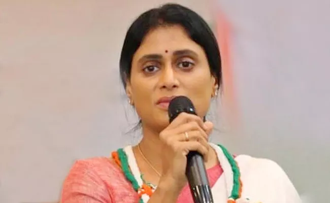  Andhra Pradesh Chief Electoral Officer Issued Notices To Sharmila - Sakshi