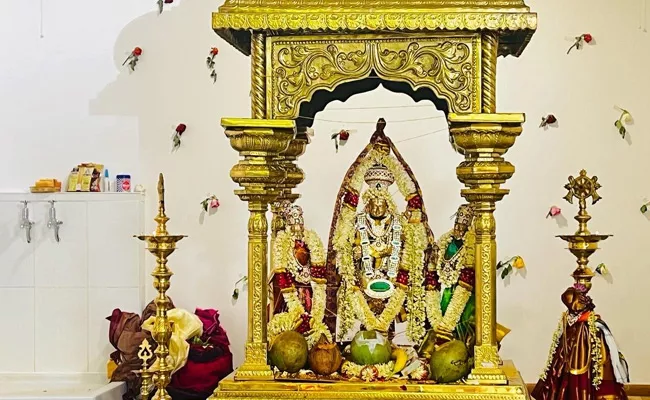 Opening Ceremony of Sri Venkateswara Balaji Temple in London - Sakshi