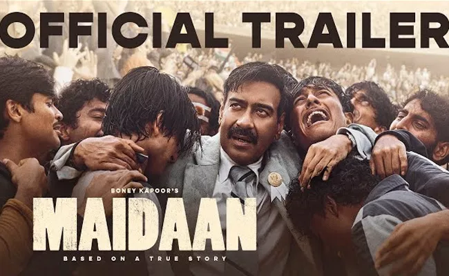 Ajay Devgn Maidaan Final Trailer Out Now - Sakshi
