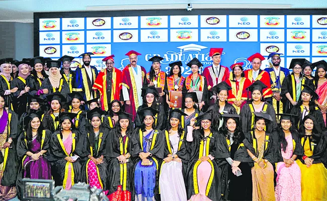 Graduation ceremony in AIG Hospital  - Sakshi