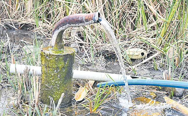Water for 20 years without electricity - Sakshi