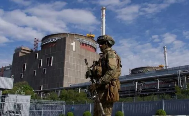 Russia-Ukraine war: Ukraine drones hit Zaporizhzhia nuclear plant - Sakshi