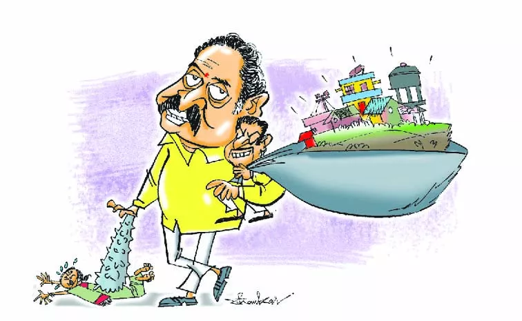 TDP Leader of Irregularities: Andhra pradesh