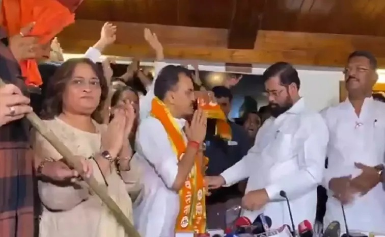Sanjay Nirupam Joins Shiv Sena