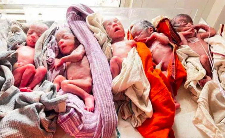 A Woman Gave Birth to 5 Daughters
