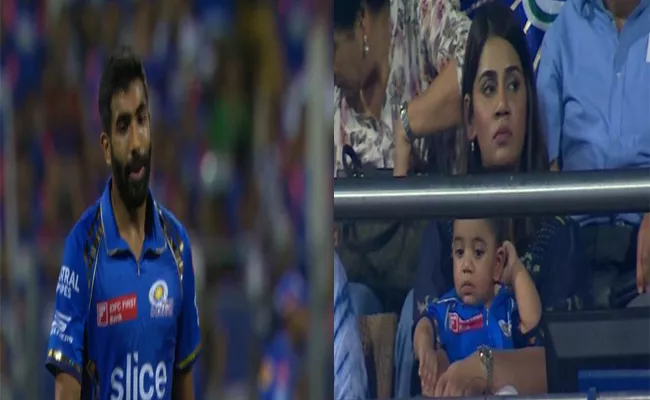 IPL 2024 MI VS SRH: Jasprit Bumrah Son Angad Makes First Public Appearance, Photos Go Viral