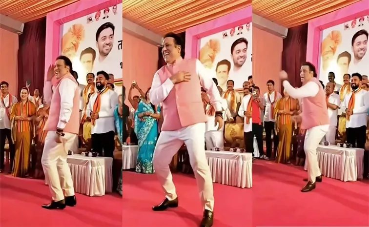 Govinda Dances Election Campaign Shiv Sena