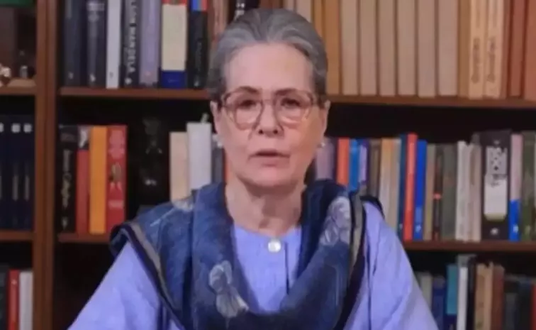 Lok Sabha Election 2024: : Sonia Gandhi video message to women voters