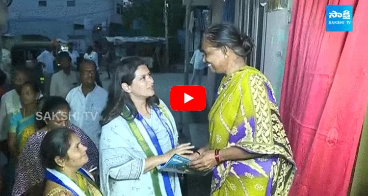 Kesineni Nani Daughter Swetha Election Campaign In Vijayawada