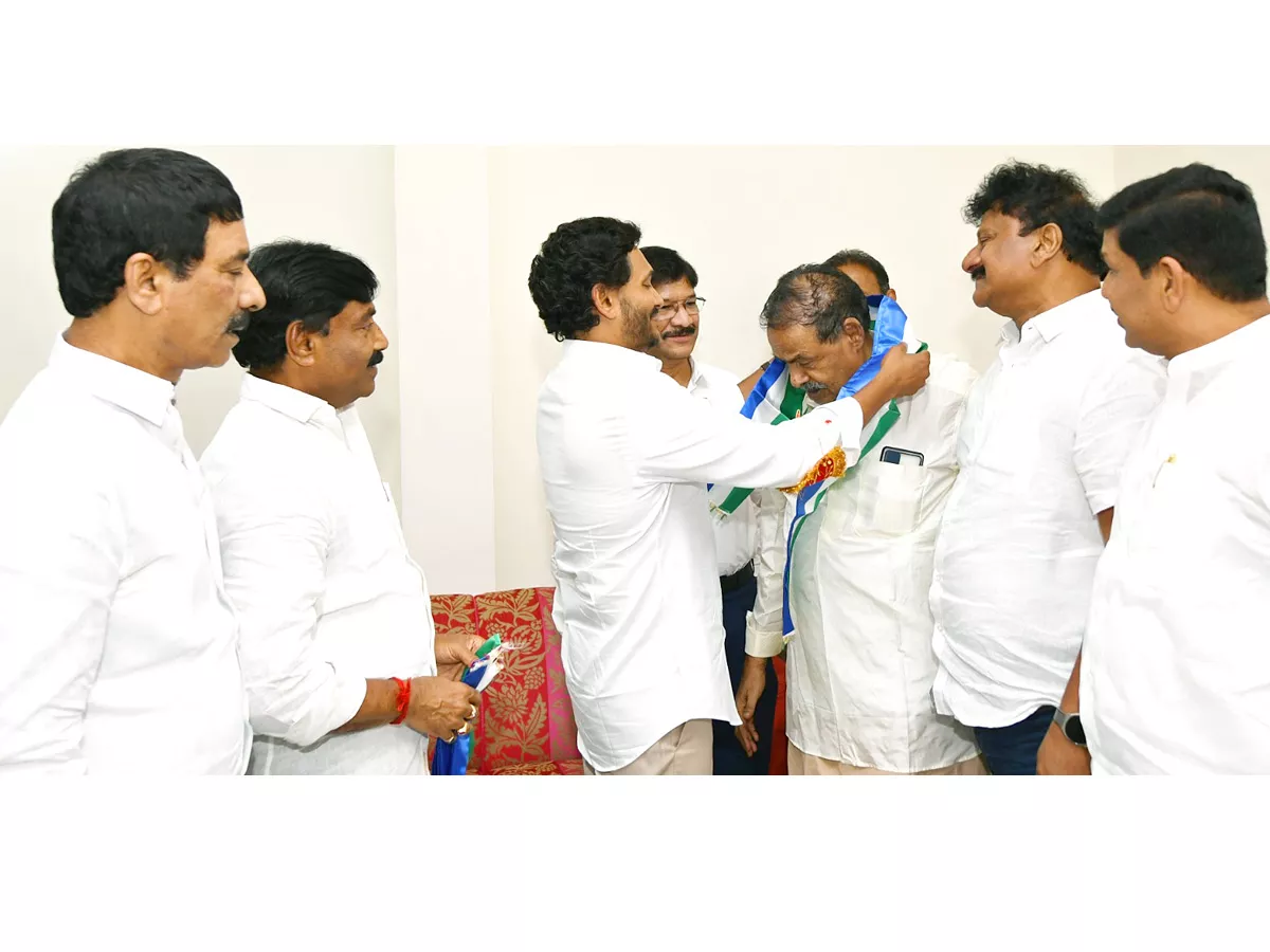 TDP Leaders Massive Joining To YSRCP Photos