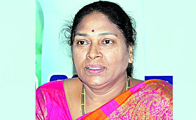 Pothula Sunitha comments over chandrababu naidu