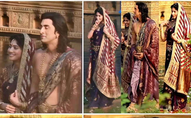 Ramayan Movie Sai Pallavi And Ranbir Kapoor Pics Viral