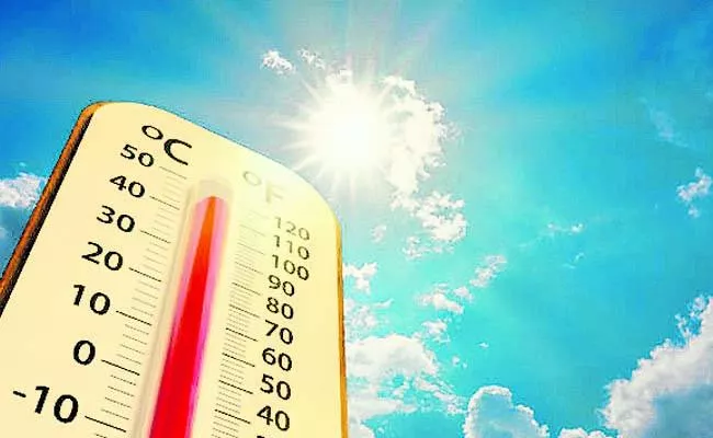 Record high temperatures in telangana for six days - Sakshi