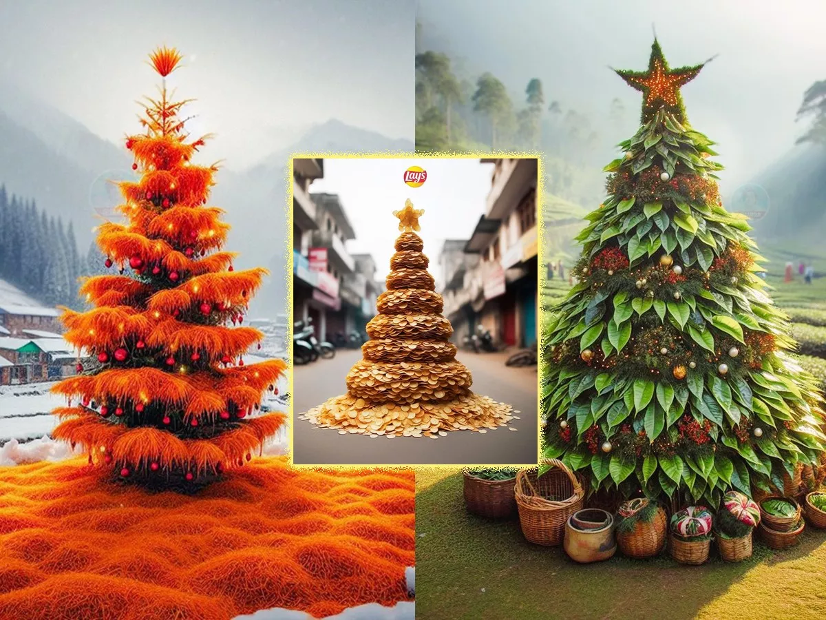 Amazing Christmas Tree AI Photos - Sakshi