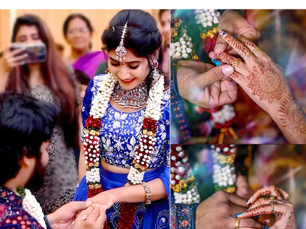 Bigg Boss Contestant Vasanthi Krishnan Share engagement photos In Instagram - Sakshi