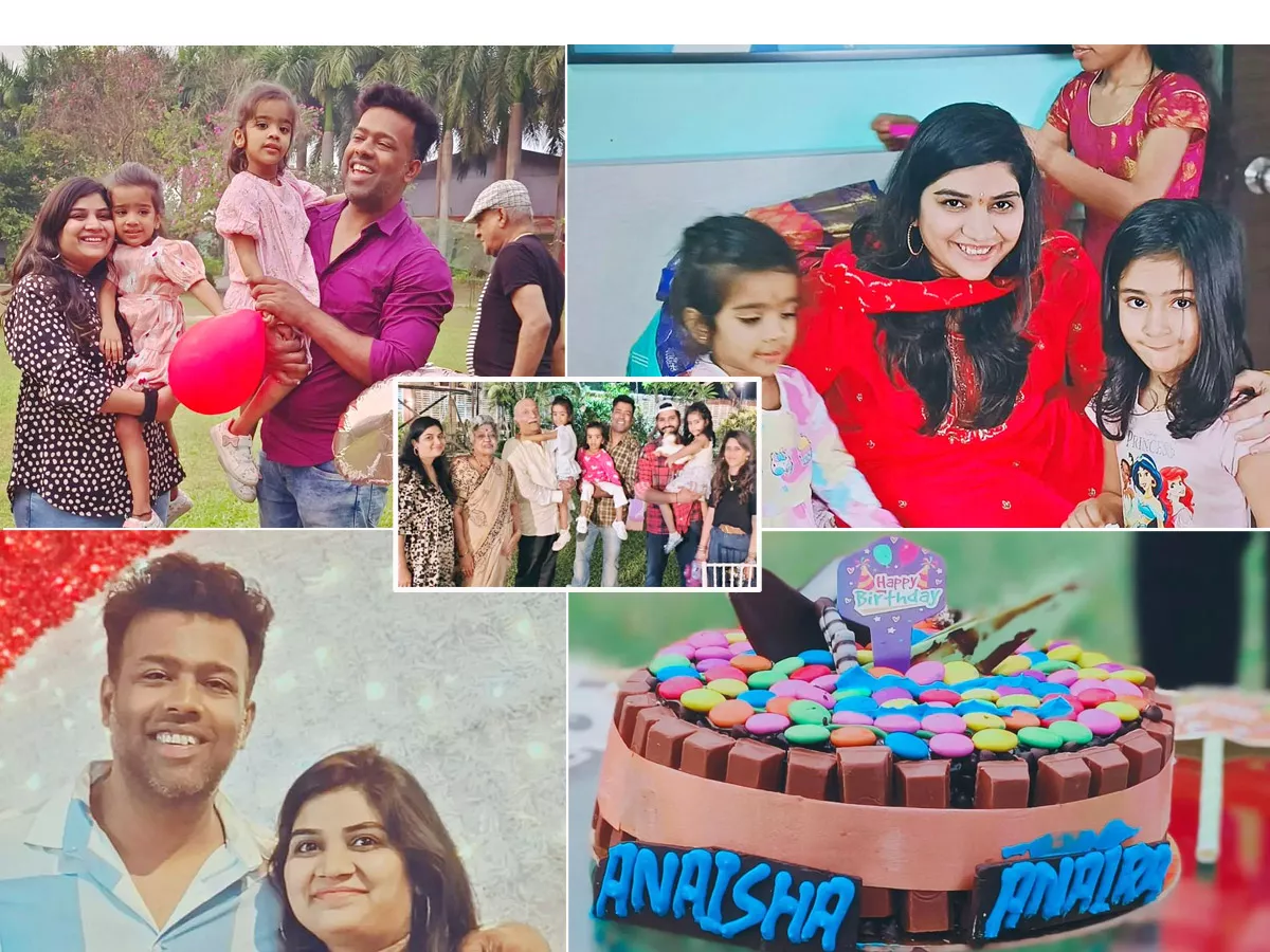 Rohit sharma younger brothers twins birthday celebrations Photos - Sakshi