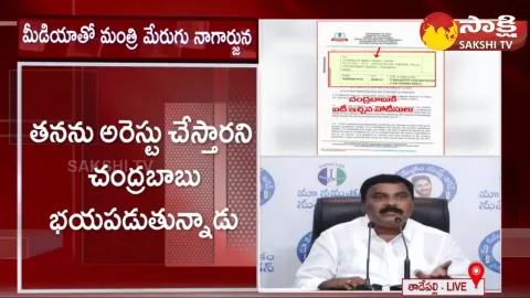 Minister Merugu Nagarjuna Comments on Chandrababu Arrest