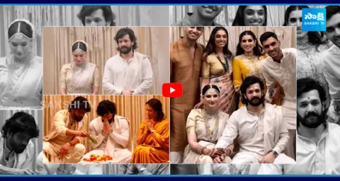 Akhil Akkineni And Zainab Ravdjees Wedding Celebrations