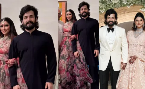 Newlyweds, Akhil Akkineni-Zainab Makes First Post-Wedding Appearance, She Dazzles In A Floral Gown