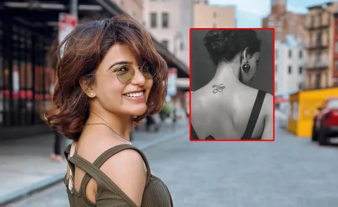 Samantha Ruth Prabhu Not Removed YMC Tattoo, Her is Proof
