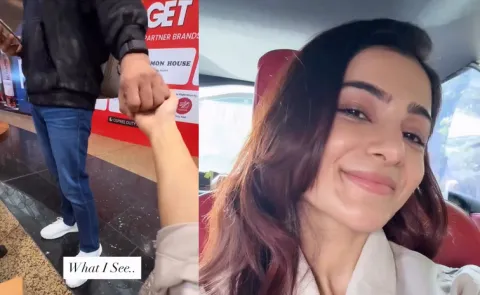 Samantha Dubai Trip With Raj Nidimoru