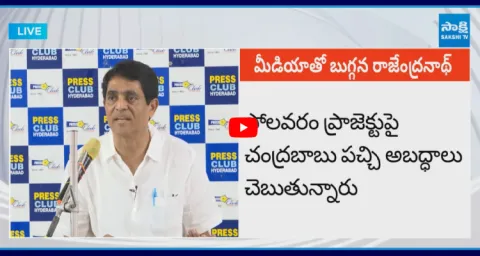 YSRCP Buggana Rajendranath Comments On Chandrababu Lies