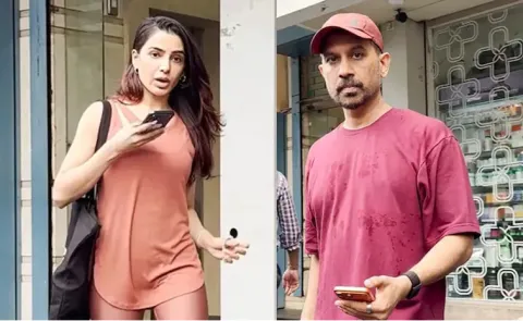 Samantha and Raj Nidimoru hit the gym together in Mumbai