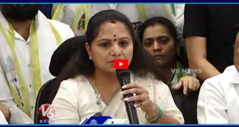 Kavitha Resign Letter To KCR