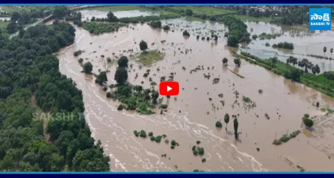 Amalapuram Floods Exclusive Drone Visuals 3