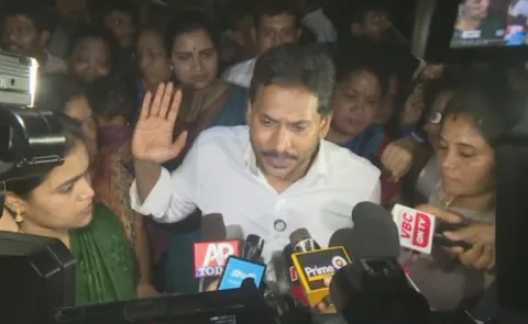 YS Jagan Visits KGH  Kurupam Tribal Girls Gurukulam Incident