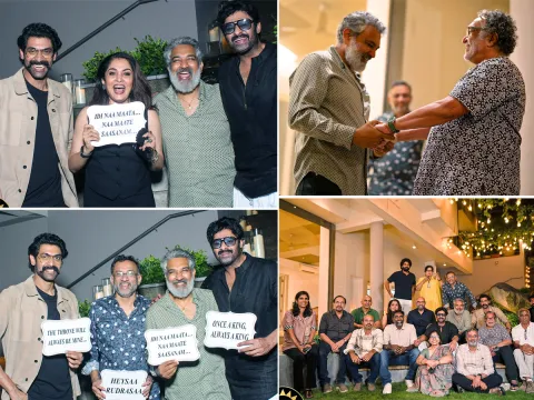 Celebrating 10 Years Of Baahubali Party Photos Goes Viral