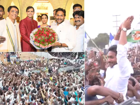 YS Jagan Attends Buggana Rajendranath Son Wedding Reception Photos