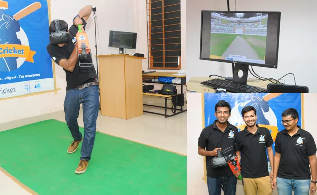 Virtual Realty Cricket Demo Show In warangal - Sakshi