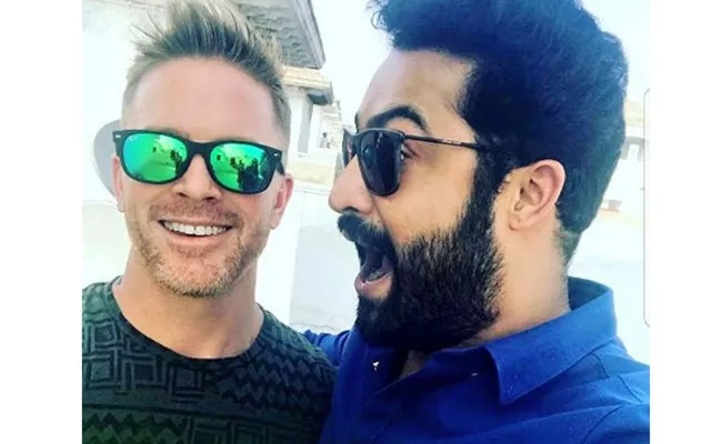 Jr Ntr Personal Trainer Lloyd Stevens Clarity About New Look - Sakshi