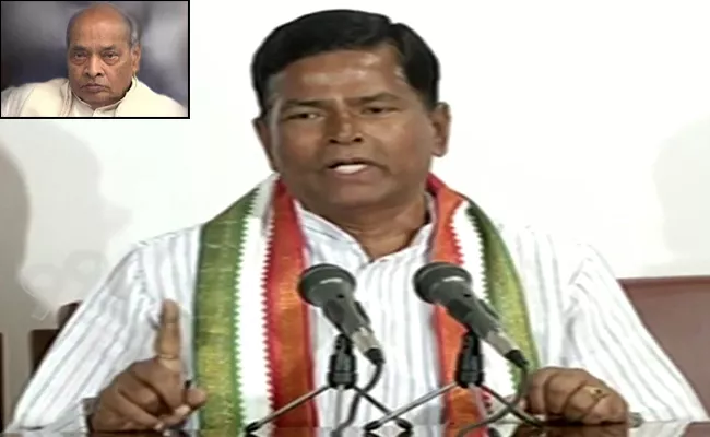 Congress Senior Leader Chinna Reddy Sensational Comments On PV Narasimha Rao - Sakshi