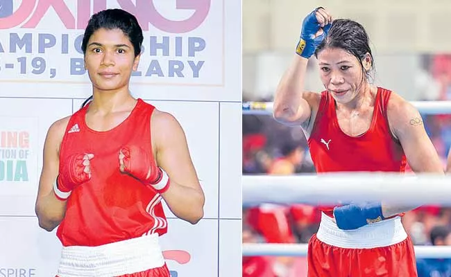 Mary Kom vs Nikhat Zareen In Final Of Trials For Olympic Qualifiers - Sakshi