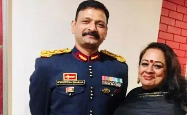 Col Ashutosh Sharma Mortal will be brought to his home in Jaipur on Monday evening - Sakshi