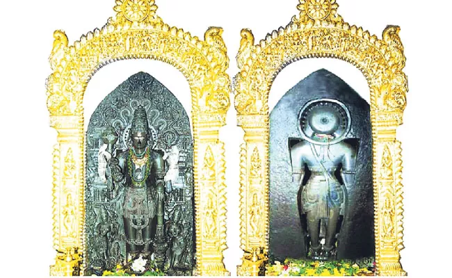 Sri Jaganmohini Kesava Swamy Temple in Ryali - Sakshi