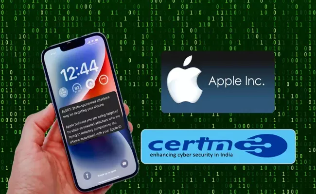 Investigating complaints over iPhone hacking notification, notice sent to Apple - Sakshi
