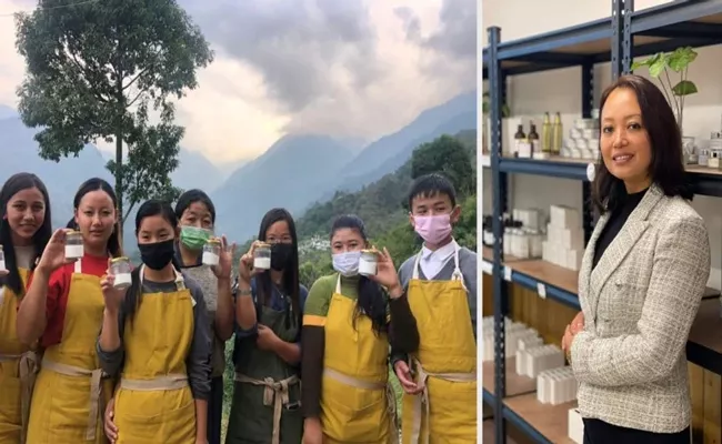 Rinzing Choden Bhutia: Sikkim Woman Skincare Startup Uses Rare Himalayan Plants - Sakshi