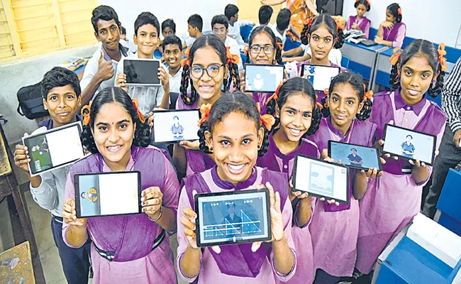 Sakshi Guest Column On AP CM Jagan Govt School Students
