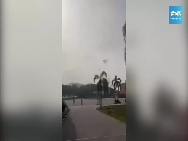 Mid Air Two Helicopter Crash