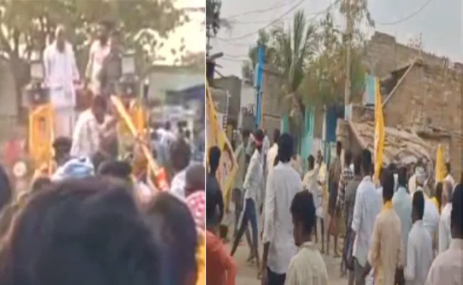Clash Between Alliance Leaders In Dhone Constituency